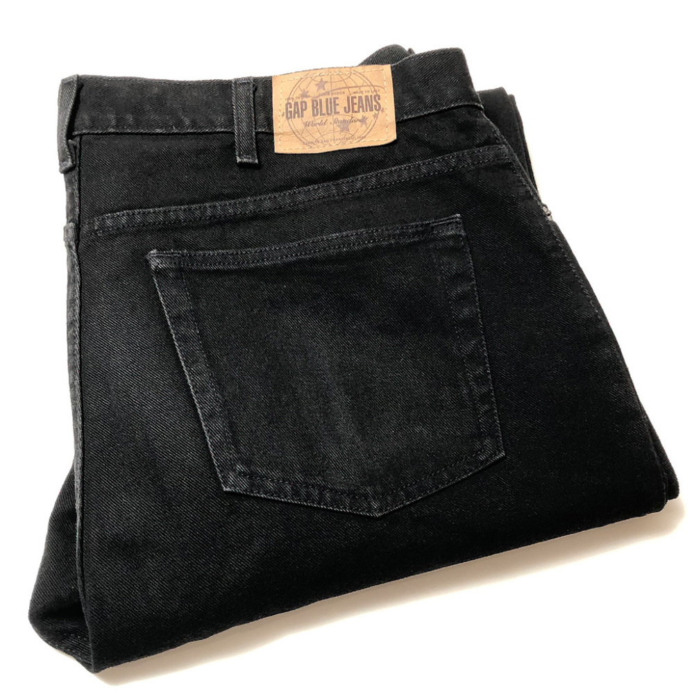 Gap Men's True Black Jeans, Easy fit 38x34